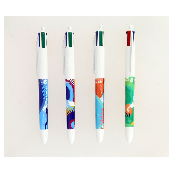Stylo bille 4 couleurs Édition 170 ans - Bic - Rougier et Plé