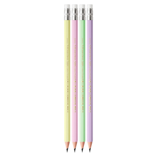 Crayon Graphite Bout Gomme HB Pastel - Bic - Rougier et Plé