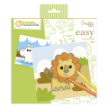 Coloriage Graffy Easy Animaux sauvages - Avenue Mandarine - Rougier et Plé