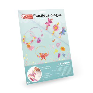 Kit Plastique Dingue Bracelets - Graine Créative - Rougier et Plé