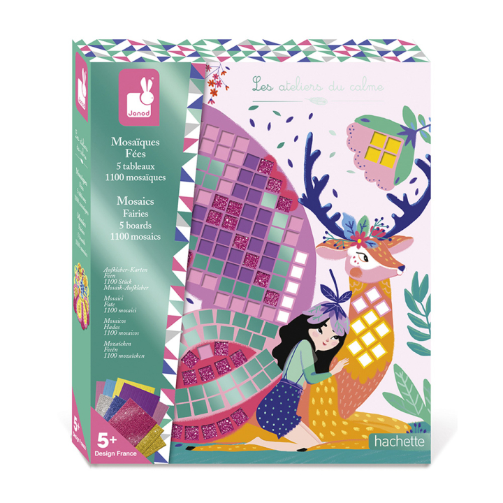 Kit créatif Mosaïques Fées - Janod - Rougier et Plé