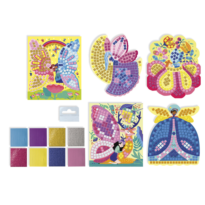 Kit créatif Mosaïques Fées - Janod - Rougier et Plé