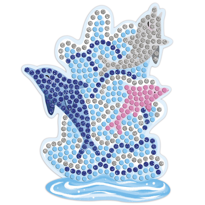 Kit créatif Mosaïques Dauphins et Sirènes - Janod - Rougier et Plé