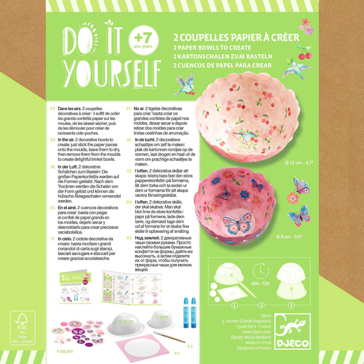 Kit DIY Coupelles dans les airs - Djeco - Rougier et Plé