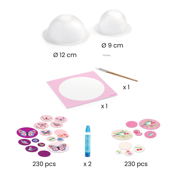 Kit DIY Coupelles dans les airs - Djeco - Rougier et Plé