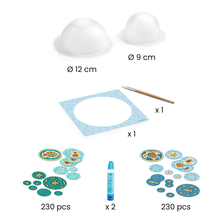 Kit DIY Coupelles dans la mer - Djeco - Rougier et Plé