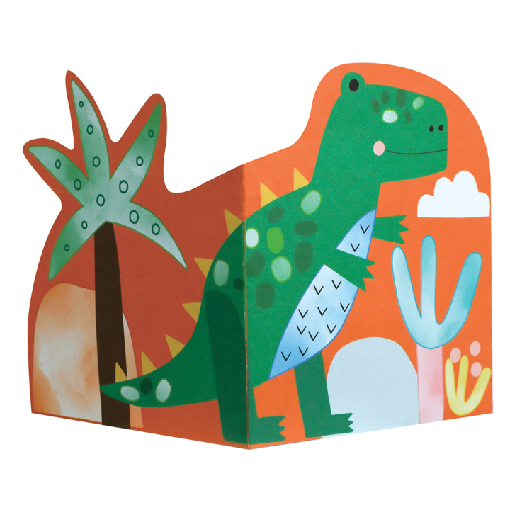 Peinture à l'eau & Origami Dinosaure - Avenir - Rougier et Plé