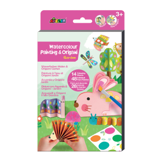 Peinture à l'eau & Origami Jardin - Avenir - Rougier et Plé