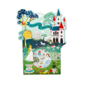 Kit Poster & Stickers repositionnables 21 x 29,7 cm Princesse - Cartesdart - Rougier et Plé