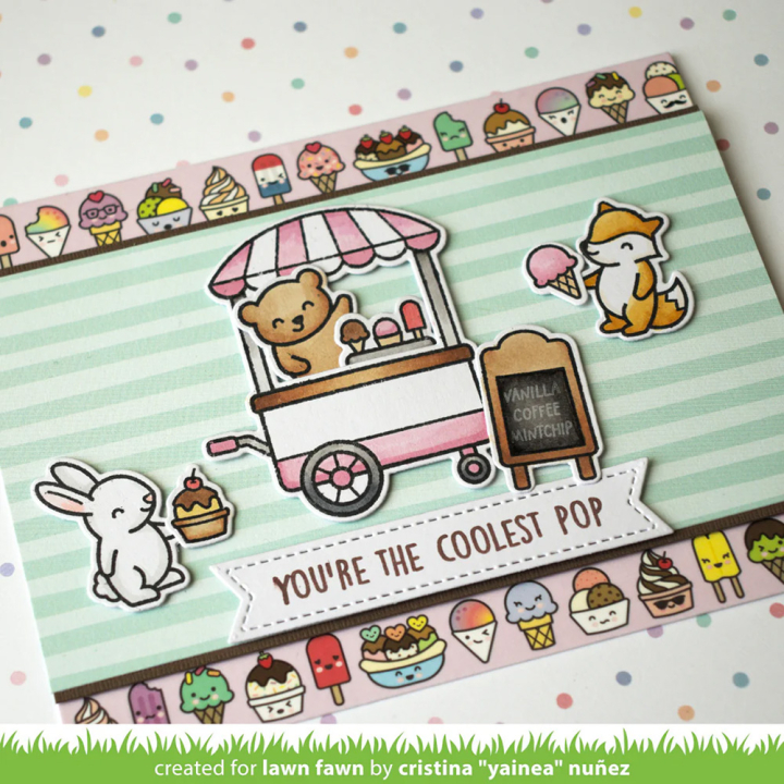 Washi Tape Friandises - Lawn Fawn - Rougier et Plé