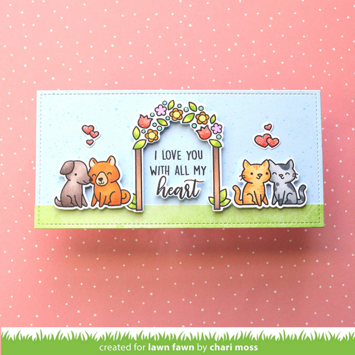 Tampons transparents Happy Couples - Lawn Fawn - Rougier et Plé