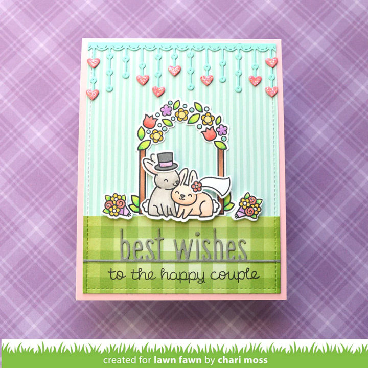 Tampons transparents Happy Couples - Lawn Fawn - Rougier et Plé