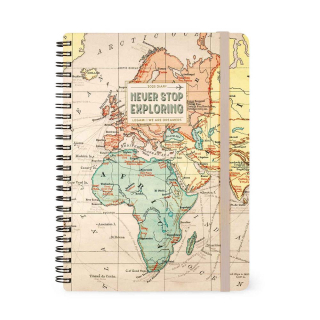 Agenda 2025 Semainier à spirale 15 x 21 cm Travel - Legami - Rougier et Plé