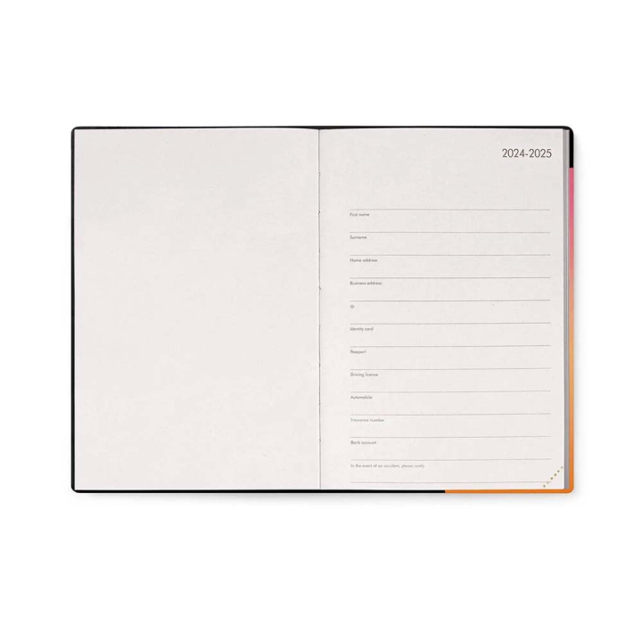 Agenda 2025 Semainier avec Notes 12 x 18 cm Hour - Legami - Rougier et Plé