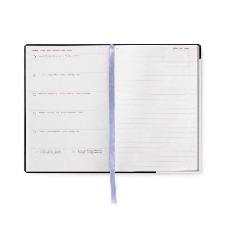 Agenda 2025 Semainier avec Notes 12 x 18 cm Moonglow - Legami - Rougier et Plé