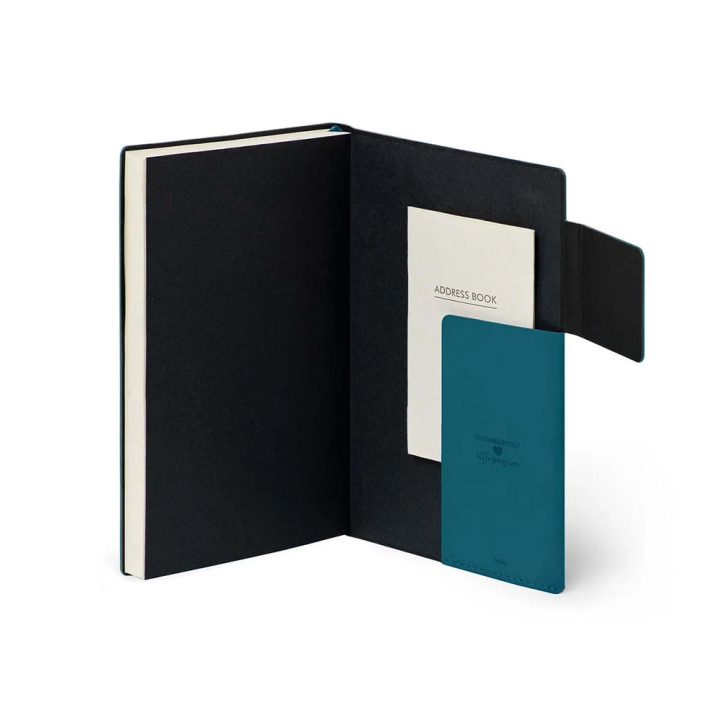 Agenda 2025 Semainier avec Notes 12 x 18 cm Teal Blue - Legami - Rougier et Plé