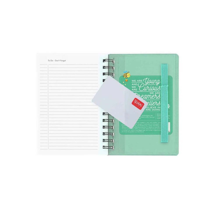 Agenda 2025 Semainier à spirale 8,5 x 13 cm Bee - Legami - Rougier et Plé