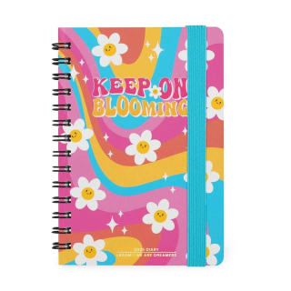 Agenda 2025 Semainier à spirale 8,5 x 13 cm Daisy - Legami - Rougier et Plé