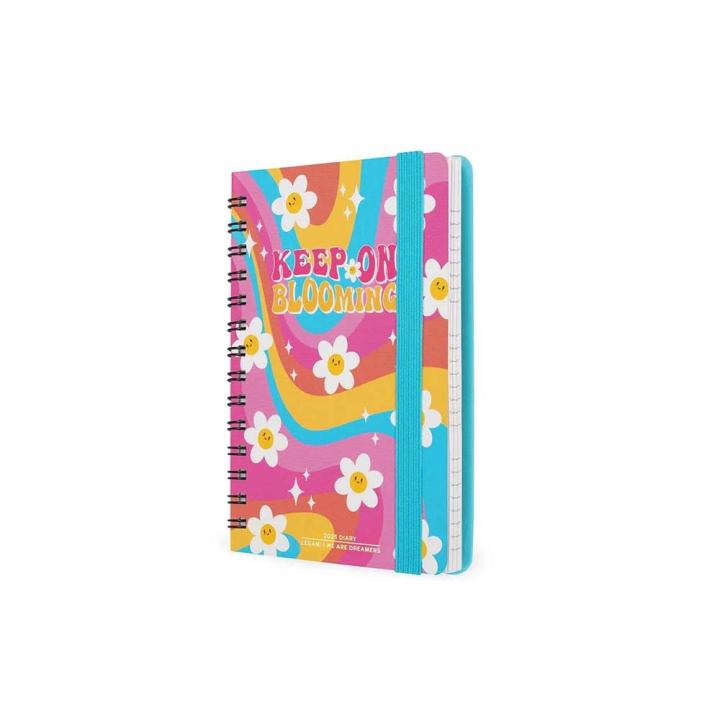 Agenda 2025 Semainier à spirale 8,5 x 13 cm Daisy - Legami - Rougier et Plé