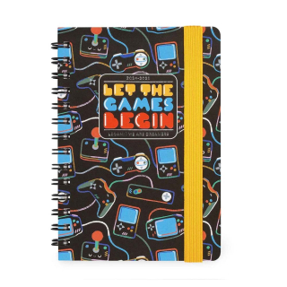 Agenda 2025 Semainier à spirale 8,5 x 13 cm Game Lover - Legami - Rougier et Plé