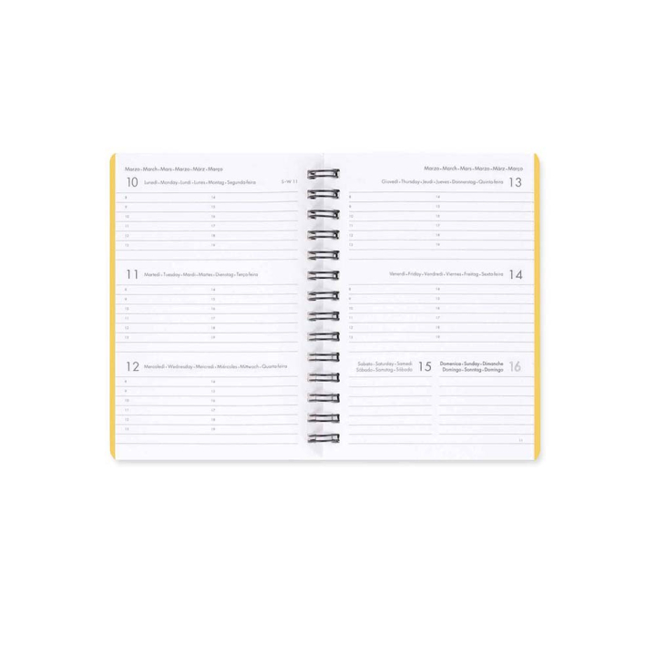 Agenda 2025 Semainier à spirale 8,5 x 13 cm Game Lover - Legami - Rougier et Plé