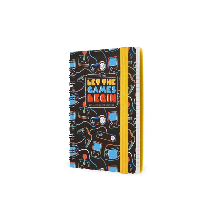 Agenda 2025 Semainier à spirale 8,5 x 13 cm Game Lover - Legami - Rougier et Plé