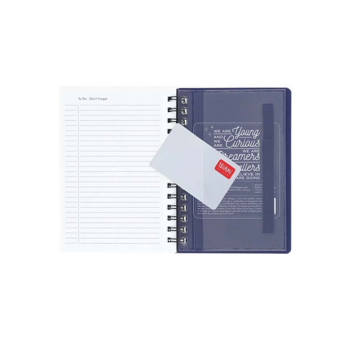 Agenda 2025 Semainier à spirale 8,5 x 13 cm Stars - Legami - Rougier et Plé