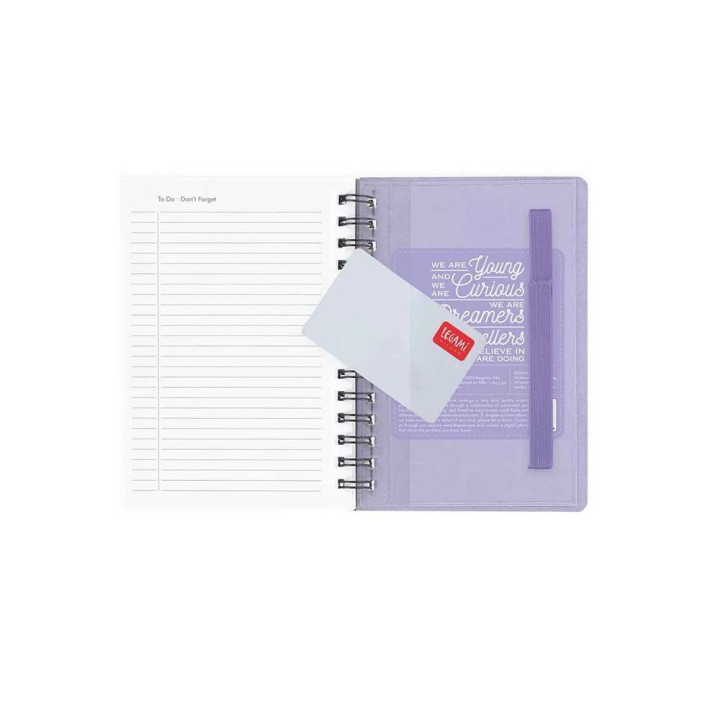 Agenda 2025 Semainier à spirale 8,5 x 13 cm Tarot - Legami - Rougier et Plé