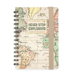 Agenda 2025 Semainier à spirale 8,5 x 13 cm Travel - Legami - Rougier et Plé