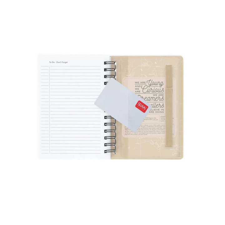 Agenda 2025 Semainier à spirale 8,5 x 13 cm Travel - Legami - Rougier et Plé