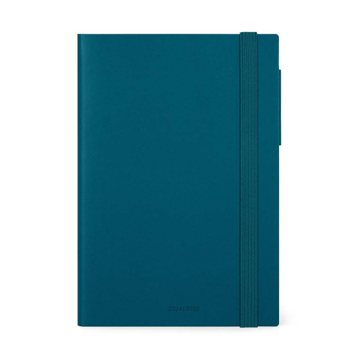 Agenda 2025 Semainier 12 x 18 cm Teal Blue - Legami - Rougier et Plé