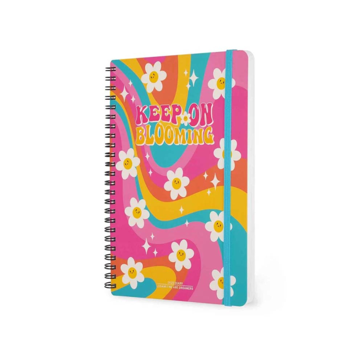 Agenda 2025 Semainier à spirale 15 x 21 cm Daisy - Legami - Rougier et Plé