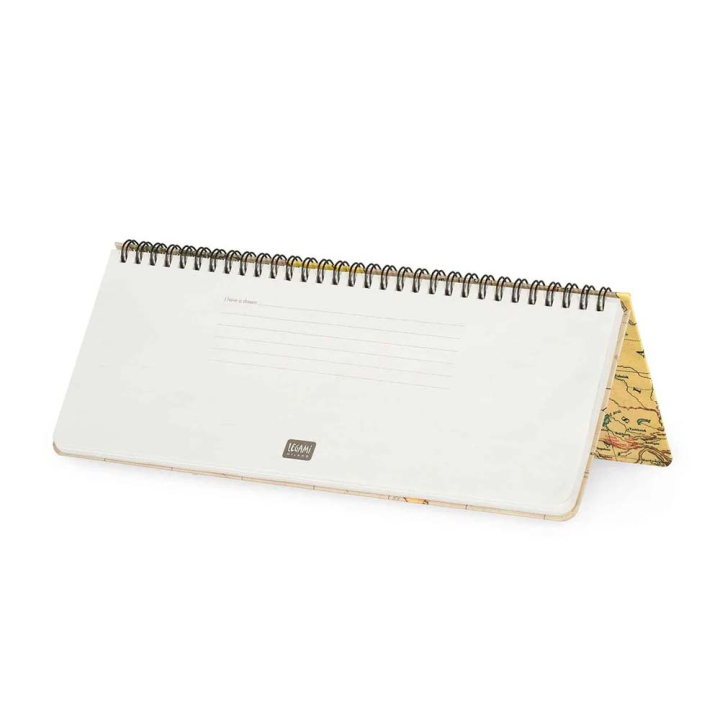 Planificateur de bureau 2025 - 27,2 x 10,2 cm Travel - Legami - Rougier et Plé