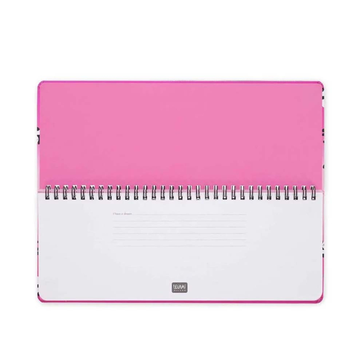 Planificateur de bureau 2025 - 27,2 x 10,2 cm Panda - Legami - Rougier et Plé