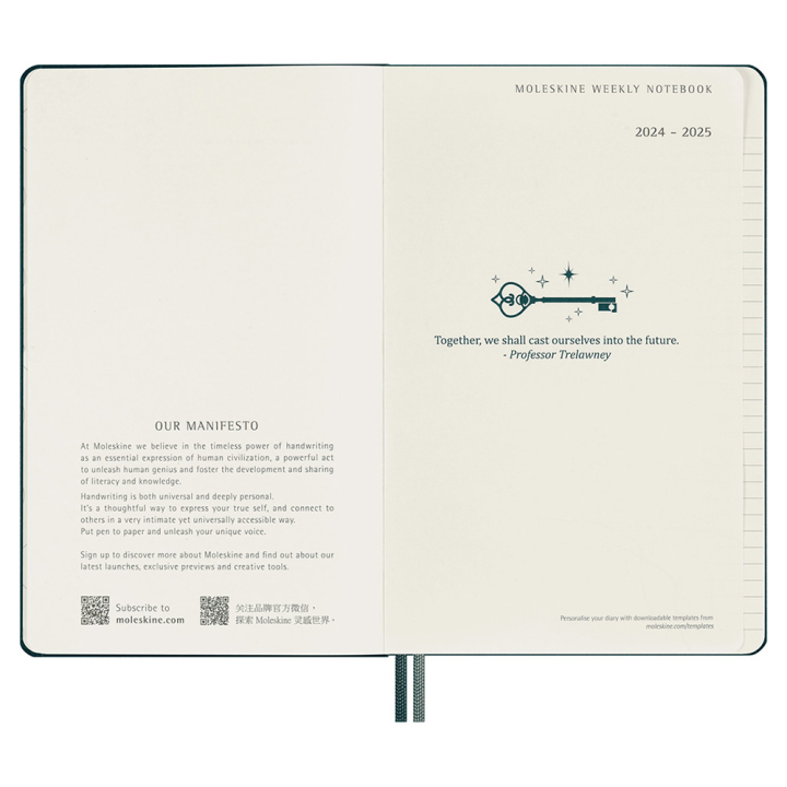 Agenda semainier 2024-2025 Harry Potter Alohomora - Moleskine - Rougier et Plé