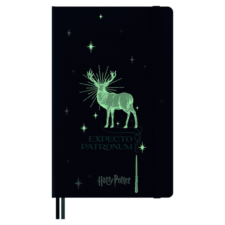 Carnet de notes 13 x 21 cm Ligné Harry Potter Expecto Patronum - Moleskine - Rougier et Plé