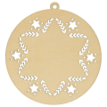 Silhouettes en bois 3 pcs Noël Étoile - Artemio - Rougier et Plé