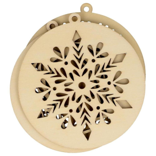 Silhouettes en bois 3 pcs Noël Fenêtre - Artemio - Rougier et Plé
