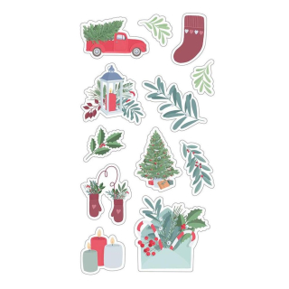 Stickers Puffies Christmas Time - Artemio - Rougier et Plé