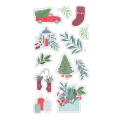 Stickers Puffies Christmas Time - Artemio - Rougier et Plé