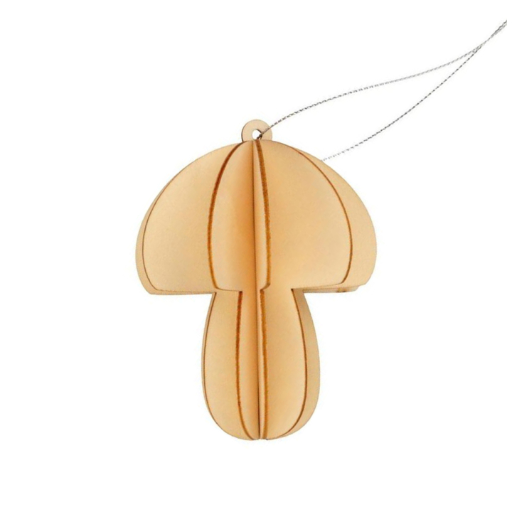 Champignon 3D en bois - Artemio - Rougier et Plé