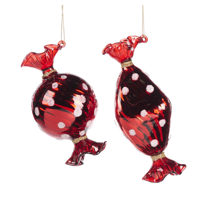 Décorations de Noël à suspendre 12 cm Bonbons 2 pcs - Goodwill - Rougier et Plé