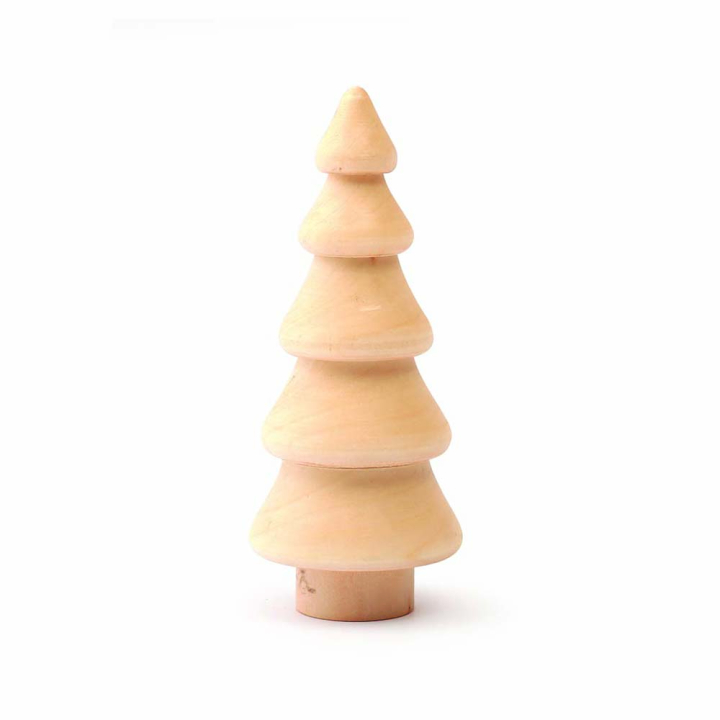 Sapin en bois à décorer 3,8 x 9,5 cm - Graine Créative - Rougier et Plé