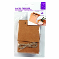 Sachet cadeau Aumonière 7 x 7 cm - kraft - Graine Créative - Rougier et Plé