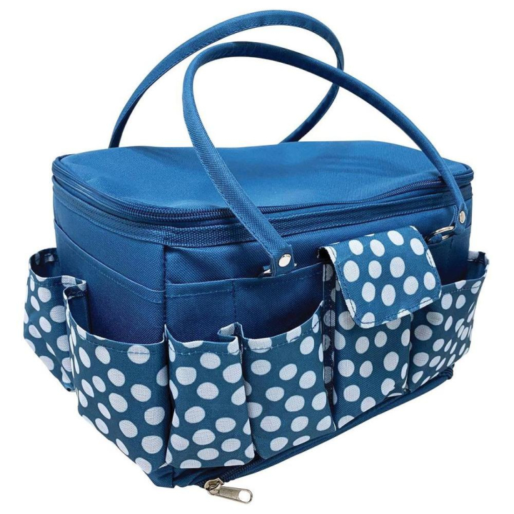 Sac rangement Poignées 29 x 20 x 19 cm Bleu - Artemio - Rougier et Plé
