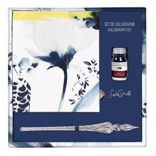Set de calligraphie 21 x 21 cm contenant 1 - Clairefontaine - Rougier et Plé