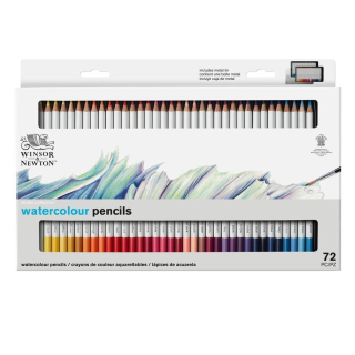 Crayons de couleur aquarellables Studio Collection 72 pcs - Winsor & Newton - Rougier et Plé
