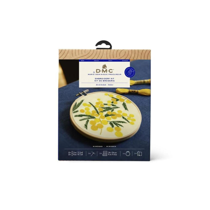 Kit Broderie Mimosas - DMC - Rougier et Plé