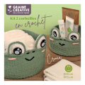 Kit de crochet Mes corbeilles Grenouille - Graine Créative - Rougier et Plé