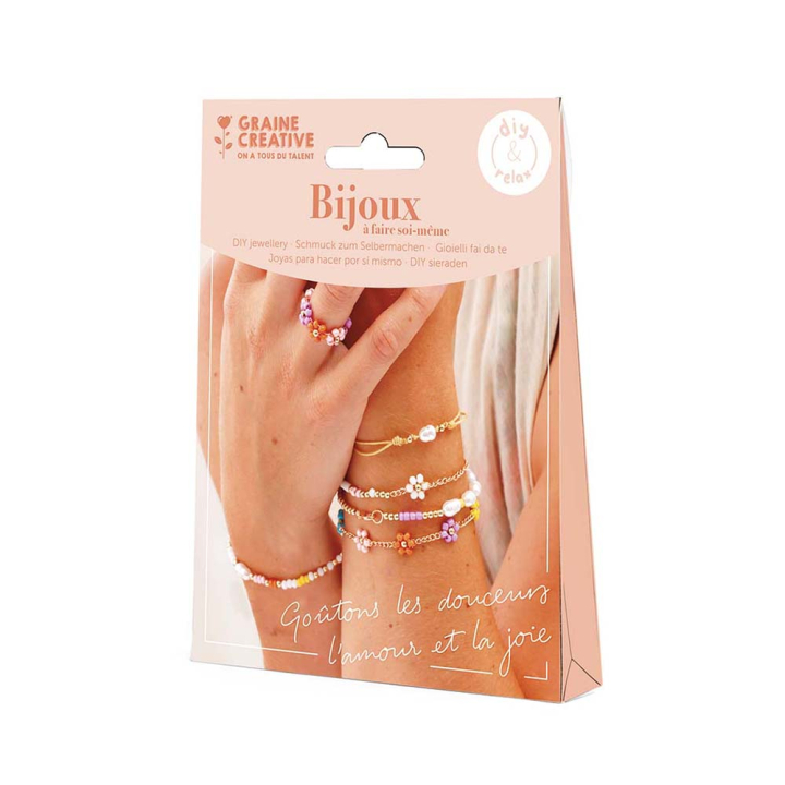 Kit de bijoux Perles & Nacre - Graine Créative - Rougier et Plé